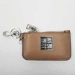 Steve Madden Pollie Key Chain Coin Top Zip Wallet
